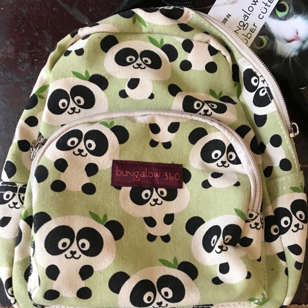 Bungalow 360 supercute mini backpack PANDAS!